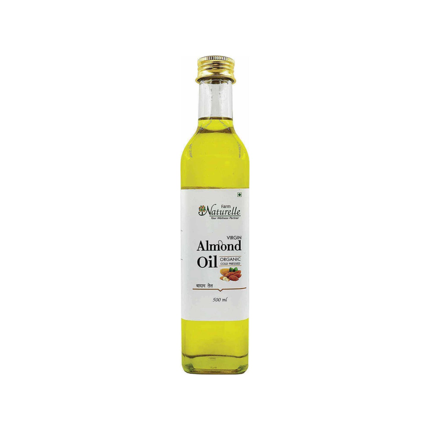 100% Pure Organic Cold Pressed Virgin Almond Oil | Rich in Vitamin E | Pure Sweet Almond Oil