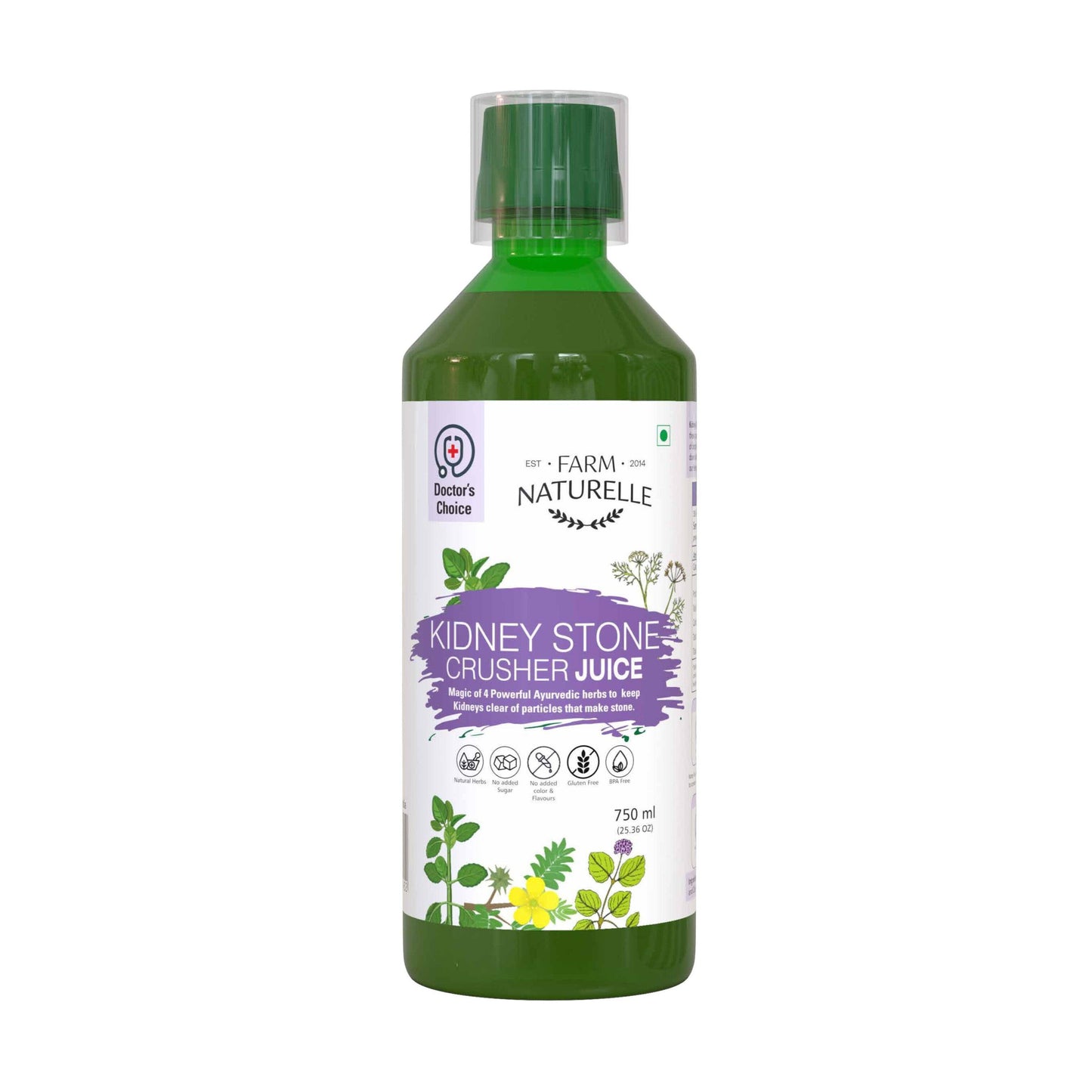 Kidney Stone Juice – Ayurvedic Formula with No Side Effects (750 ML).