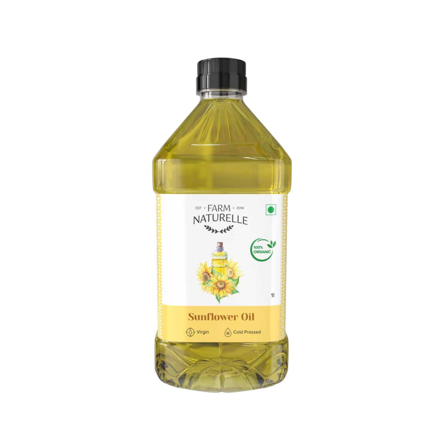 100% Natural Cold Pressed & Wood Pressed Sunflower Oil | Finest Certified Organic Sunflower Oil