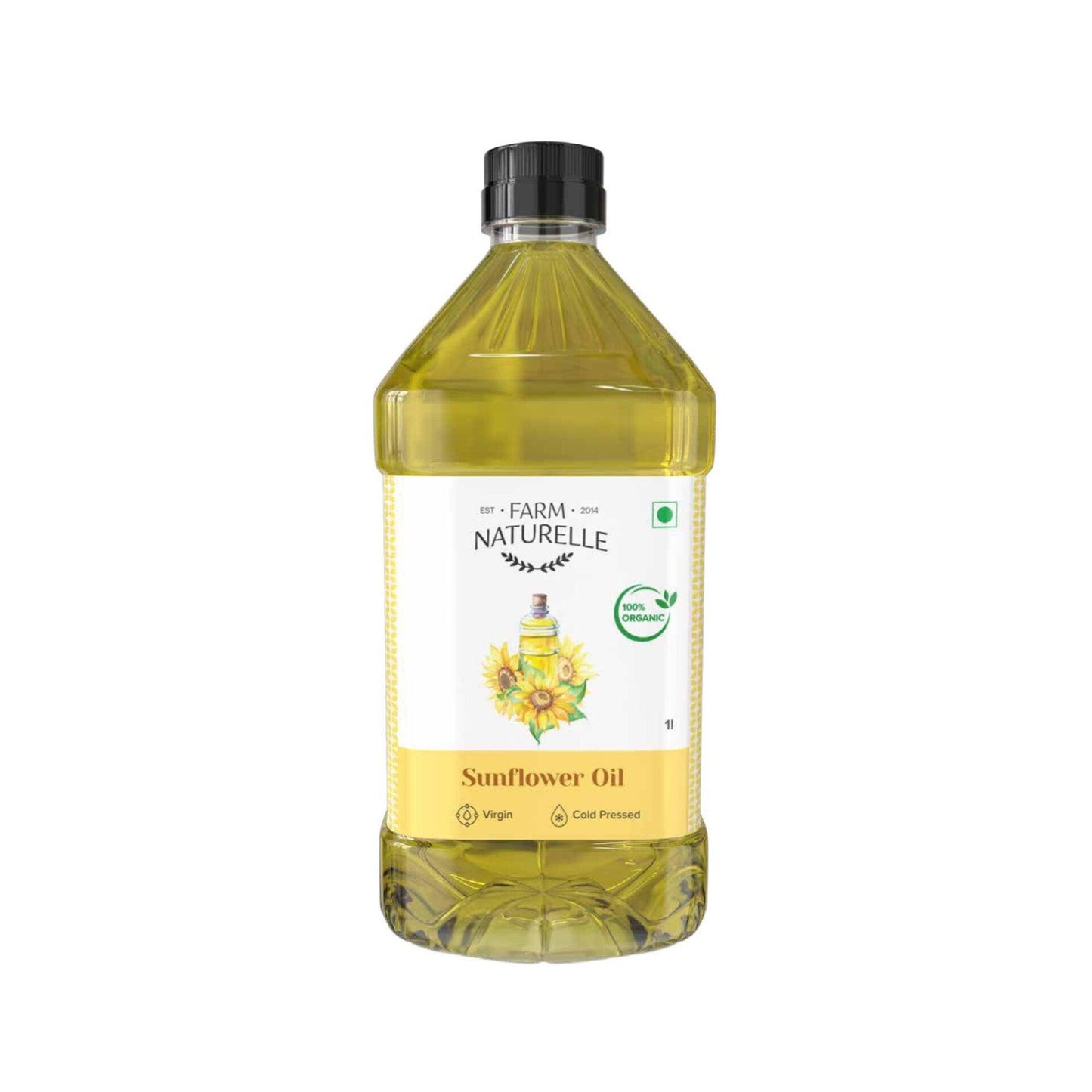 100% Natural Cold Pressed & Wood Pressed Sunflower Oil | Finest Certified Organic Sunflower Oil.