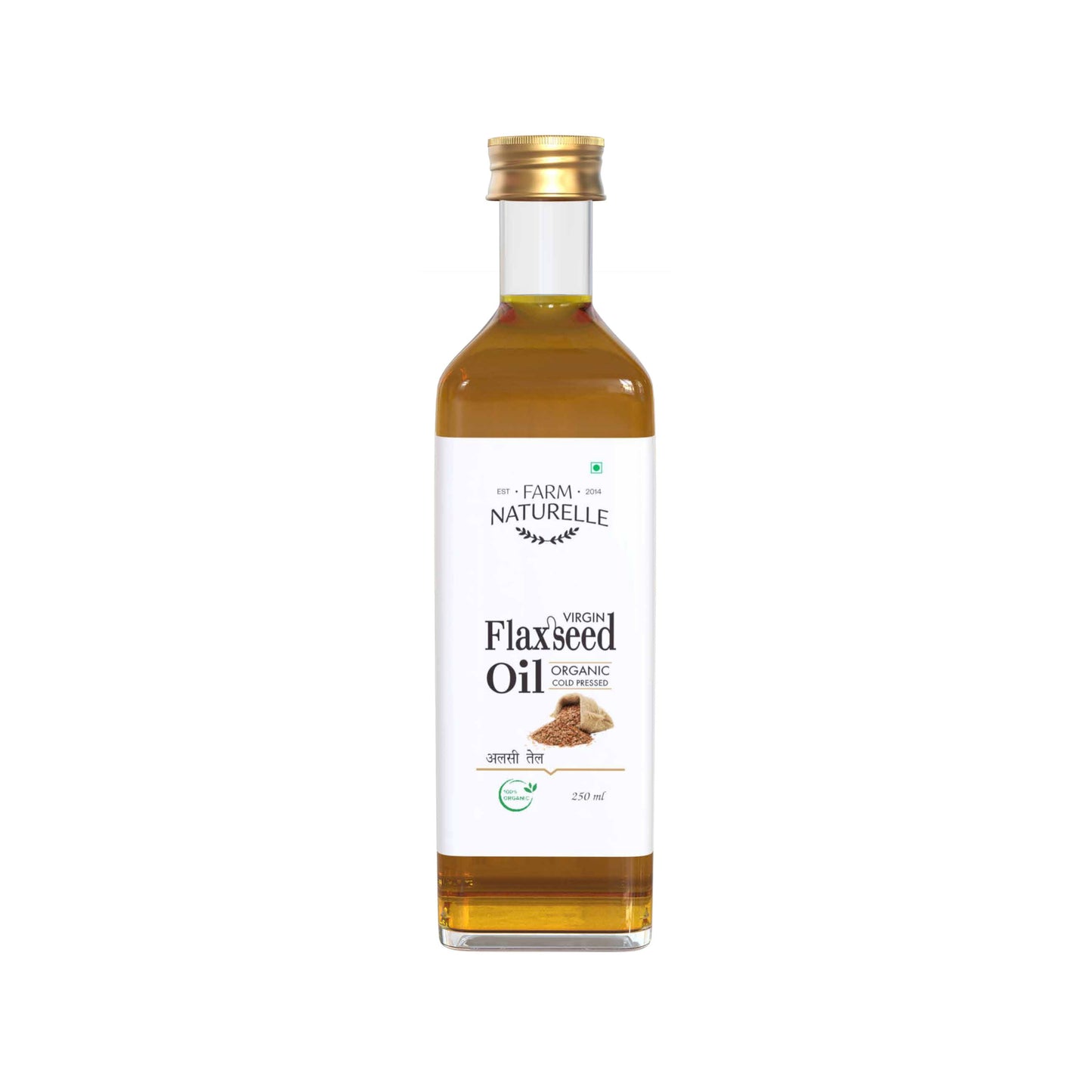 100% Pure Flax Seed Oil | Organic Flax Seed Oil