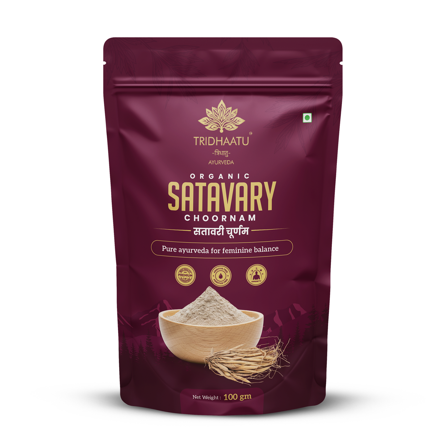 Premium Satavary / Satavari /Shatavari Supplement Powder | For breastfeeding with Shatavari to Increase Breast Milk | Nourishes Lactating Mothers | Promotes Postnatal Recovery & Energy | 2 Scoops Per Serving With Milk | Natural & Pure (100 gms)