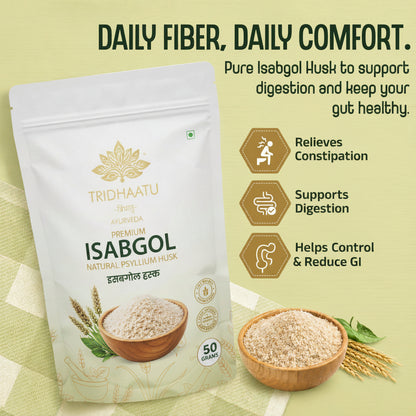 Tridhaatu ayurveda isabgol psyllium husk benefits