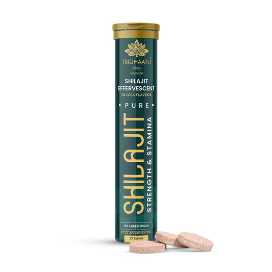 Pure Shilajit Effervescent Tablets | 20 Tablet Pack