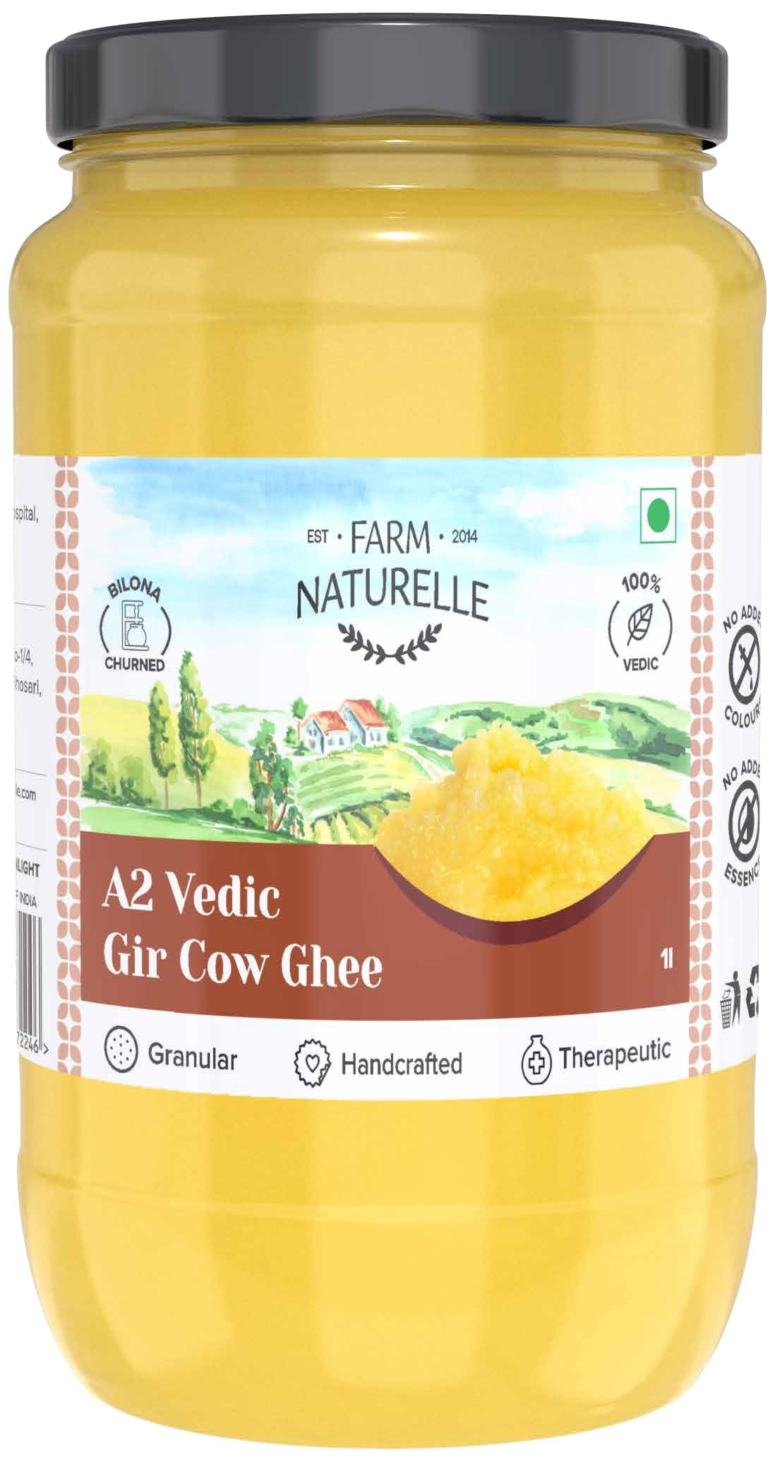 Pure & Organic A2 Vedic Gir Cow Ghee