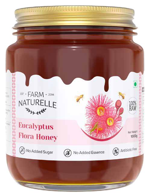 Eucalyptus Flora Honey | 400g 100% Pure Honey, Raw Natural Unprocessed Honey.