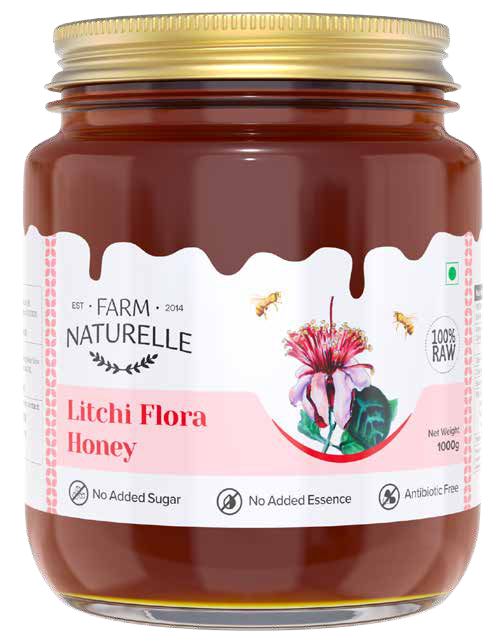 Litchi Forest Flower wild Honey | 400g 100% Pure Honey, Raw Natural Unprocessed Honey.