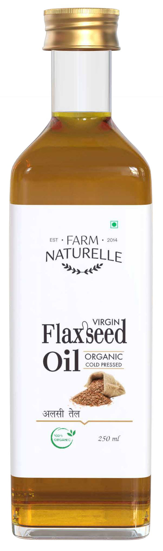 100% Pure Flax Seed Oil | Organic Flax Seed Oil