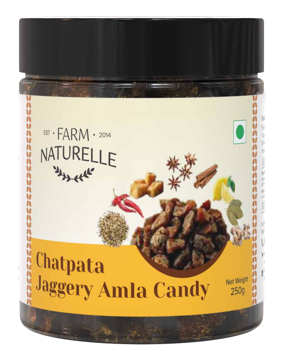 Chatpata Jaggery Amla Candy (250 Gram)